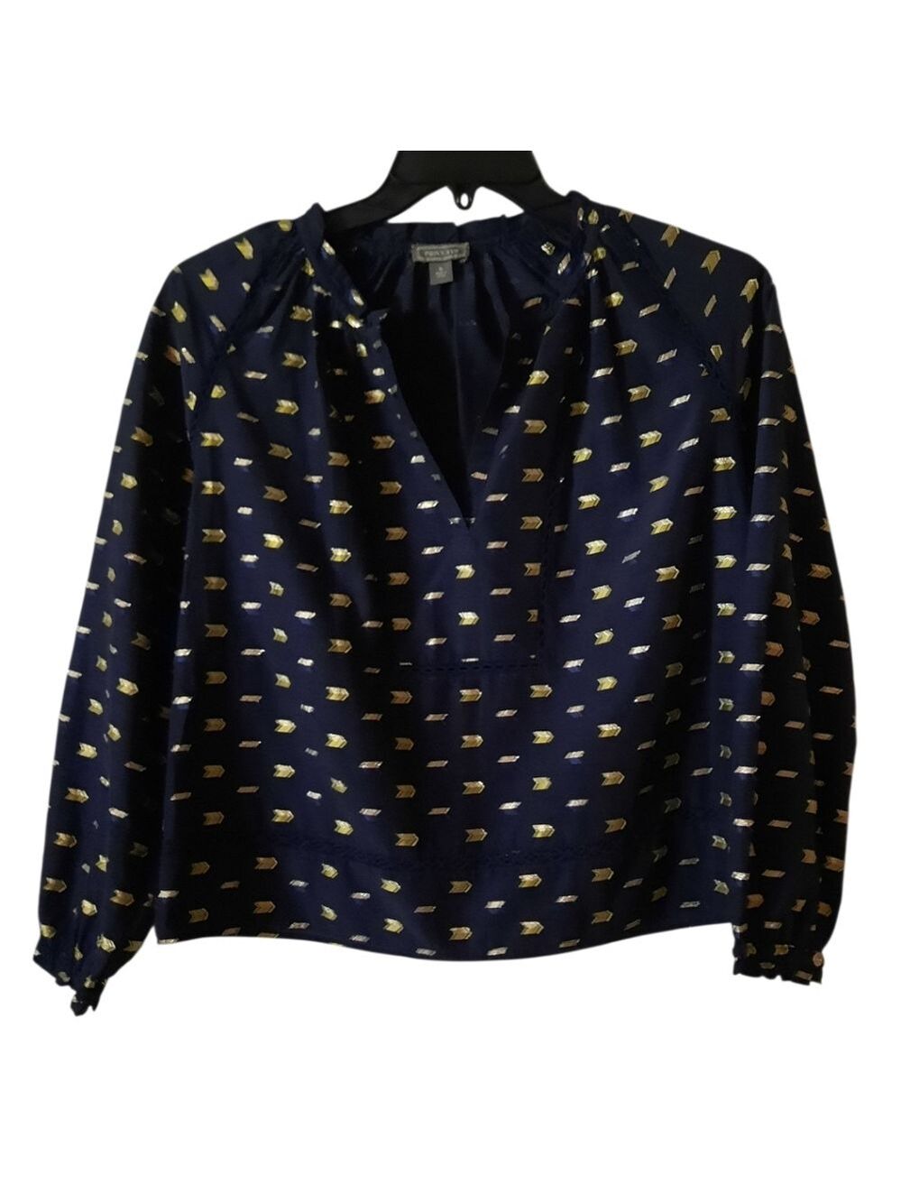 Point Sur Long Sleeve Blouse Size Small
